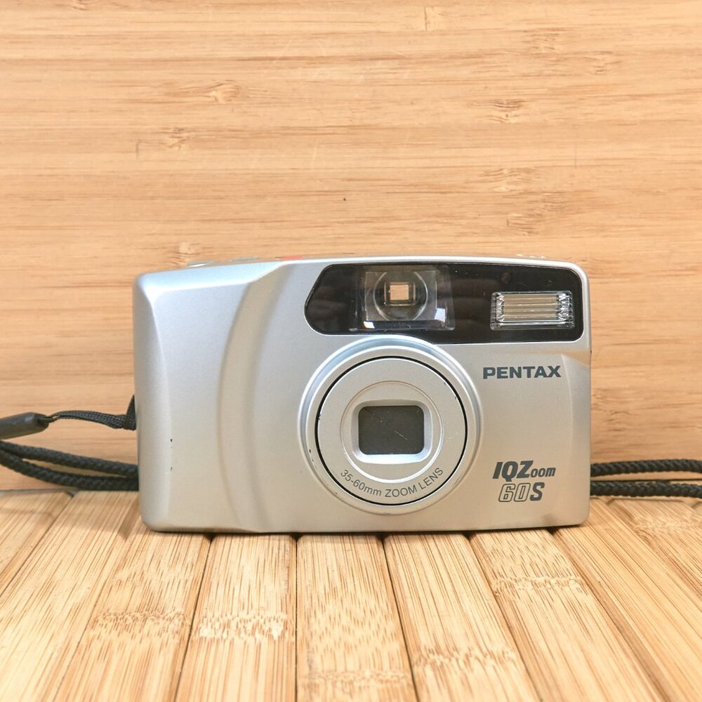 Pentax IQZoom 60S 35mm Point & Shoot Film Camera, 35-60mm Zoom Lens